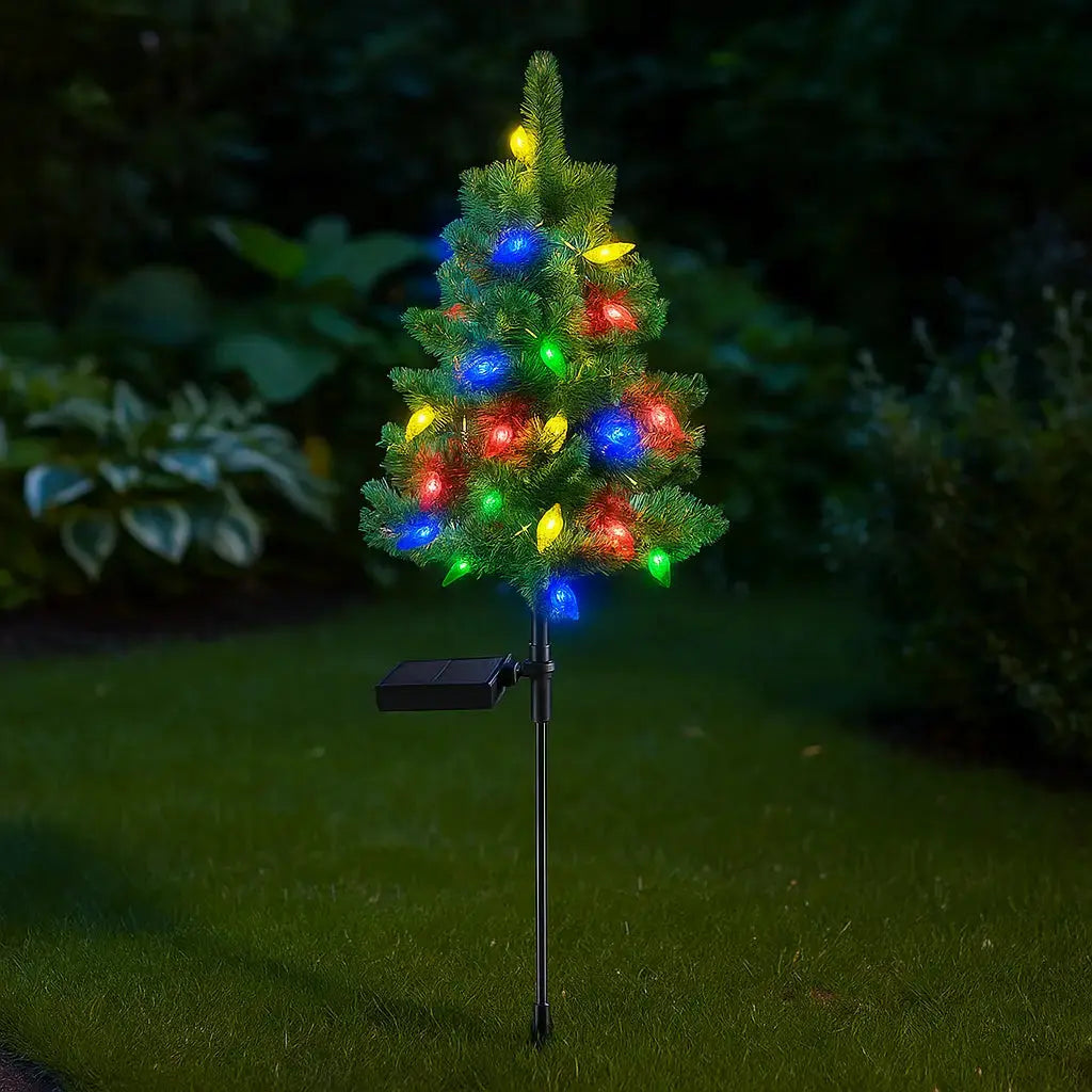 wetterfester solar weihnachtsbaum strahlend schoen – Pelanva – Ansicht 6