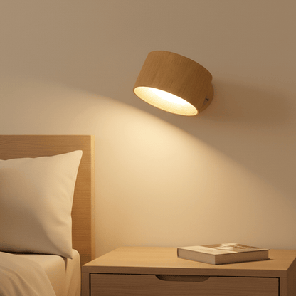 wiederaufladbare led wandleuchte drehbarem kopf – Pelanva – Ansicht 1