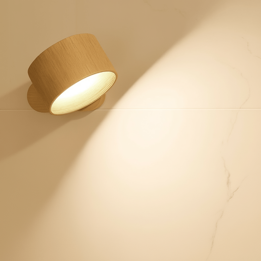 wiederaufladbare led wandleuchte drehbarem kopf – Pelanva – Ansicht 4