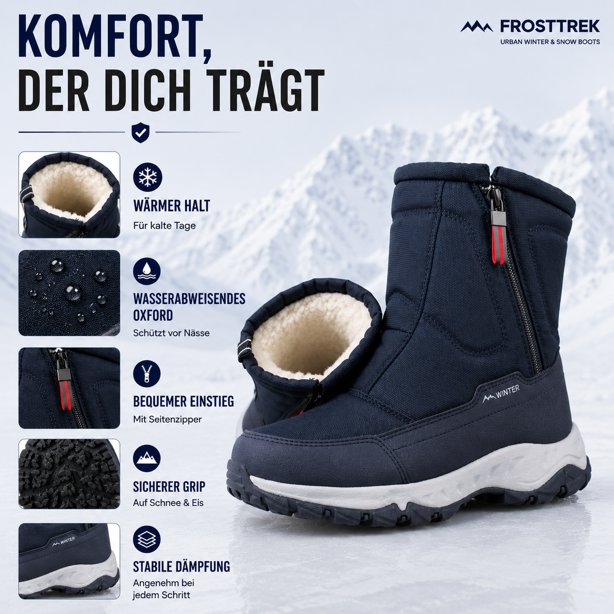 Winterstiefel Damen – Pelanva – Ansicht 6