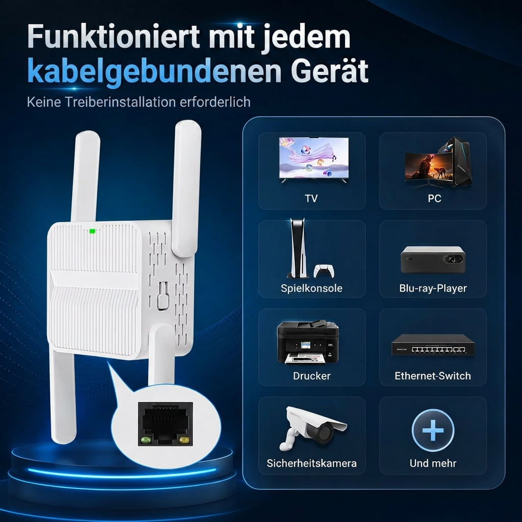WLAN Repeater – Ansicht 9