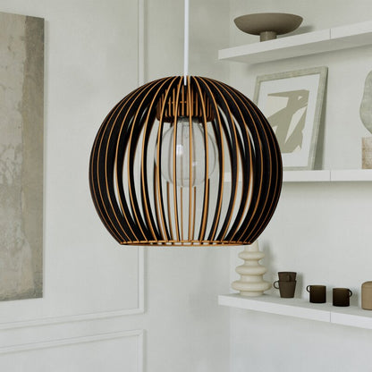 Pendelleuchte BOLA aus Holz – Bild 14 von 50