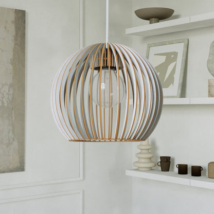 Pendelleuchte BOLA aus Holz – Bild 18 von 50