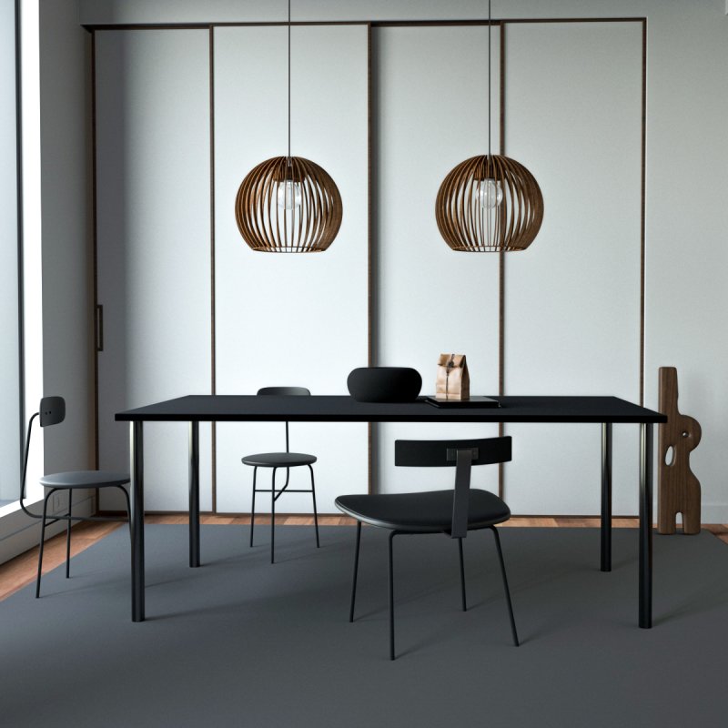 Pendelleuchte BOLA aus Holz – Bild 45 von 50