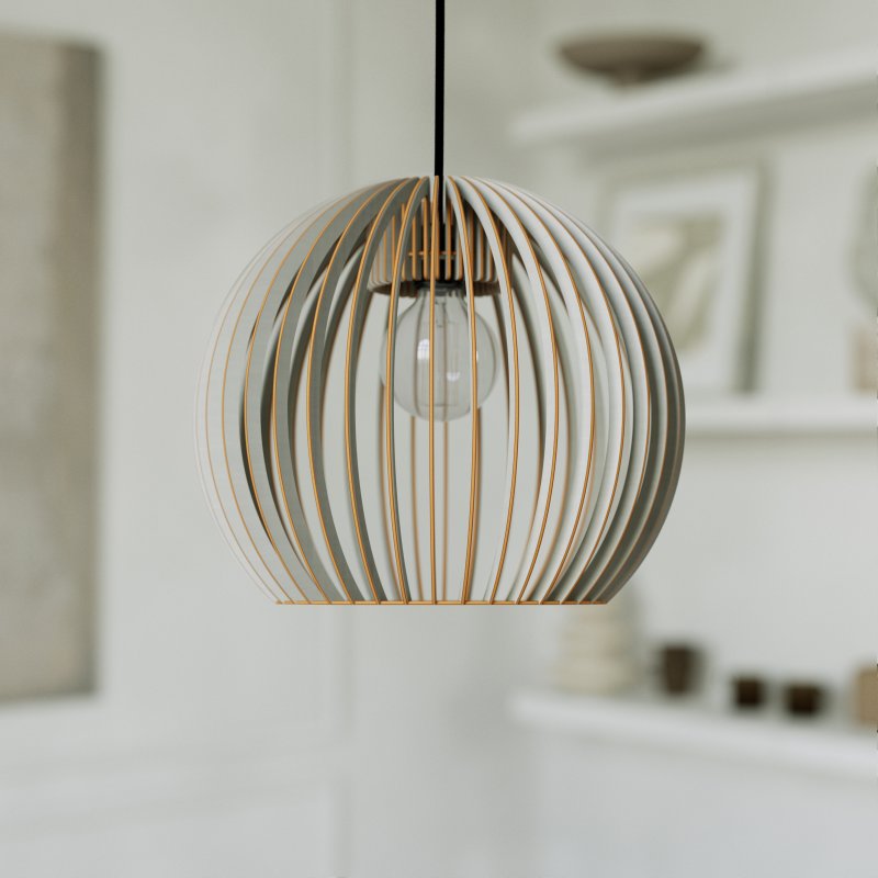 Pendelleuchte BOLA aus Holz – Bild 41 von 50