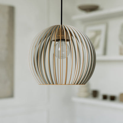 Pendelleuchte BOLA aus Holz – Bild 41 von 50