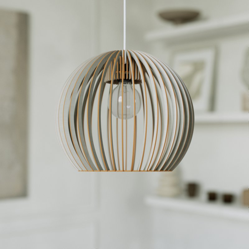 Pendelleuchte BOLA aus Holz – Bild 42 von 50