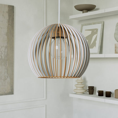 Pendelleuchte BOLA aus Holz – Bild 38 von 50