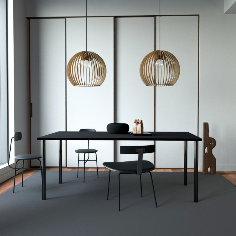Pendelleuchte BOLA aus Holz – Bild 47 von 50