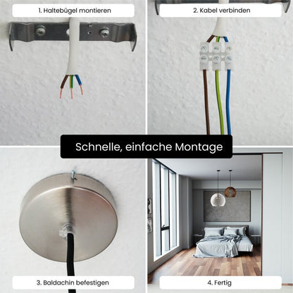Pendelleuchte BOLA aus Holz – Bild 8 von 50