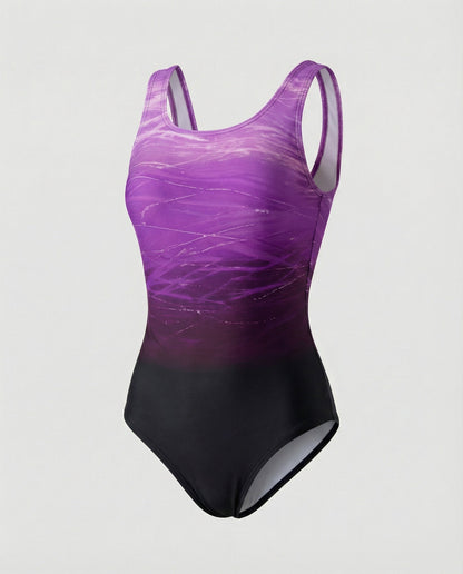 Damen Einteiliger Sport Badeanzug mit Schnelltrocknender Qualität – Bild 7 von 7