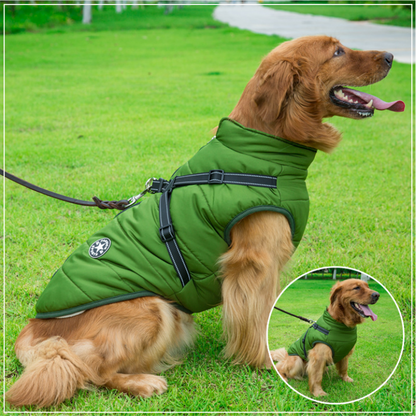 WoofGuard™- Wasserdichte Winterjacke mit integriertem Gurtzeug – Bild 14 von 25