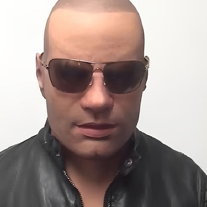 Realistische Gesichtsmaske - Detailansicht