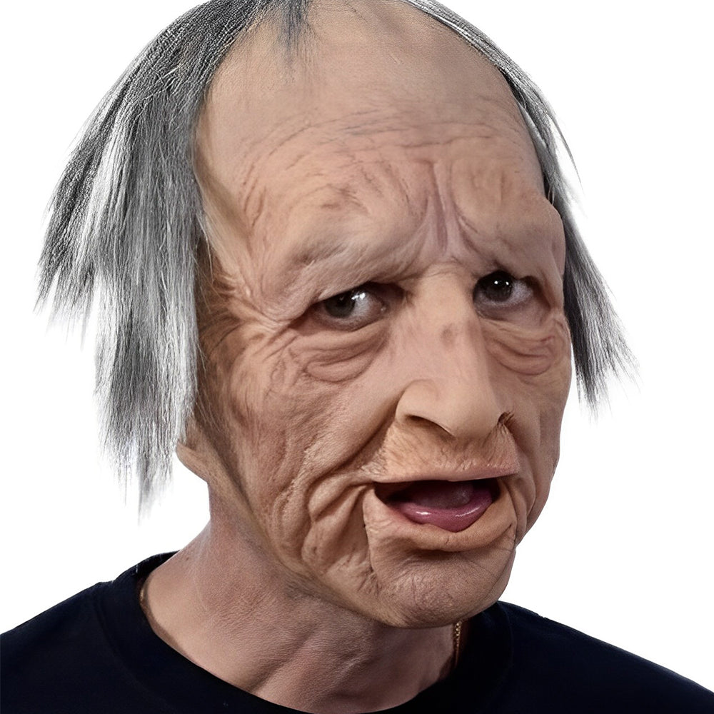 Realistische Gesichtsmaske - im Einsatz