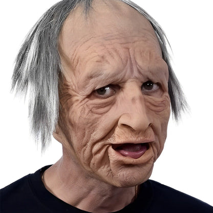 Realistische Gesichtsmaske - im Einsatz