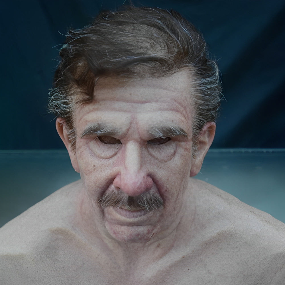 Realistische Gesichtsmaske - Anwendungsbeispiel