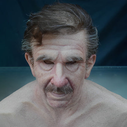 Realistische Gesichtsmaske - Anwendungsbeispiel