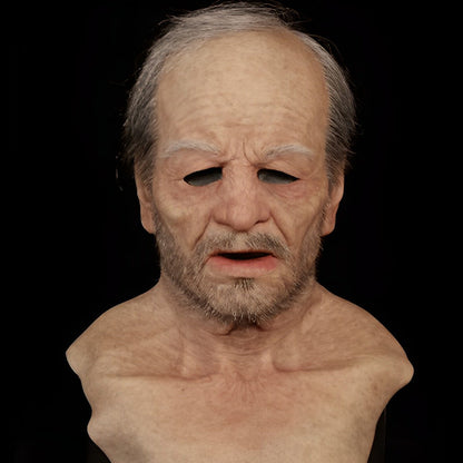 Realistische Gesichtsmaske - Detailansicht