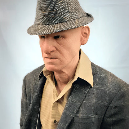 Realistische Gesichtsmaske - Rückansicht