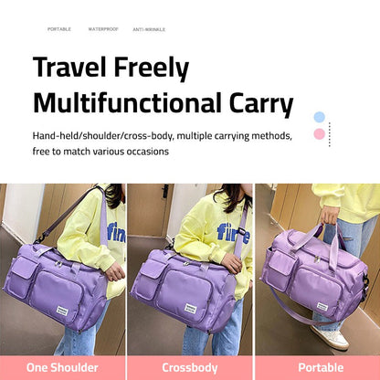 Reisetasche Sport-Duffle – Mehrere Fächer mit Schuhfach 12