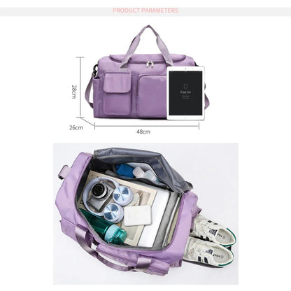 Reisetasche Sport-Duffle – Mehrere Fächer mit Schuhfach 15