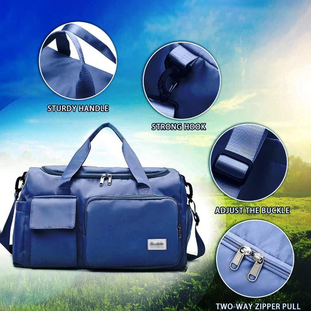 Reisetasche Sport-Duffle – Mehrere Fächer mit Schuhfach 27
