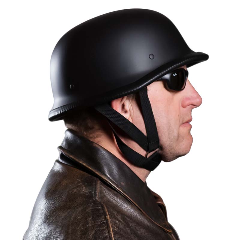 Outlaw Motorrad Halbschalenhelm – Vintage Stil & Sicherheit – Bild 5 von 11