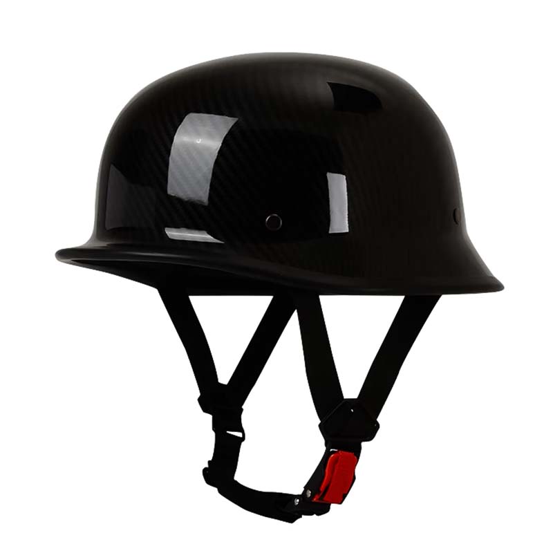 Outlaw Motorrad Halbschalenhelm – Vintage Stil & Sicherheit – Bild 9 von 11