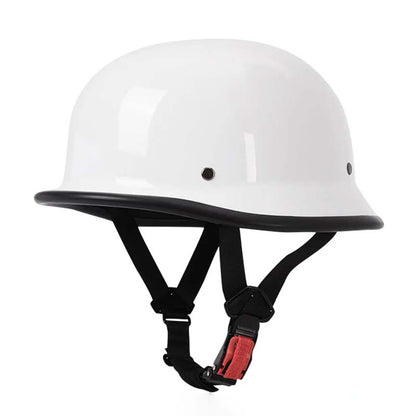 Outlaw Motorrad Halbschalenhelm – Vintage Stil & Sicherheit – Bild 10 von 11