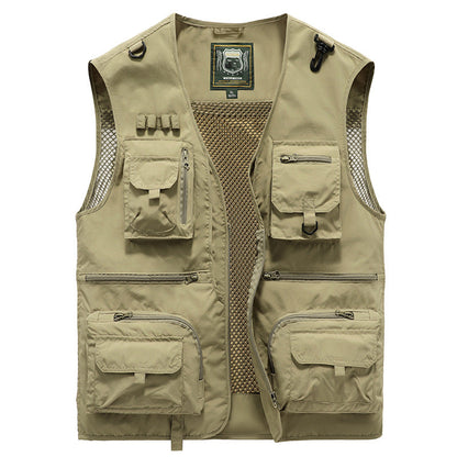 Multi Pocket Sommerweste – Weste