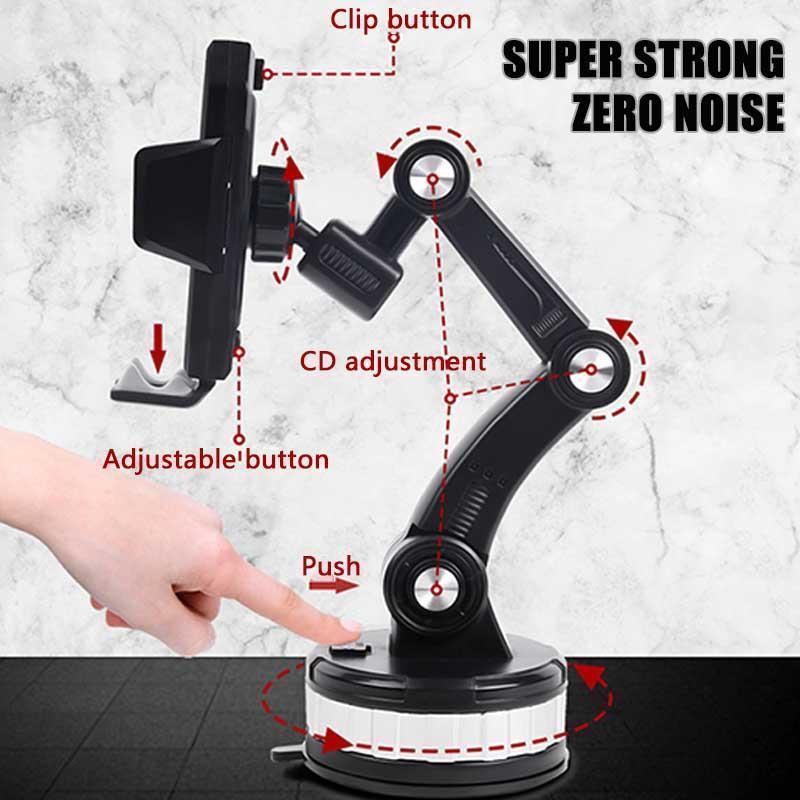 Super Adsorption Telefonhalter - Nahaufnahme