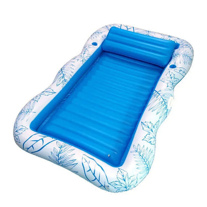 Tanningmax – Aufblasbare Sonnenliege mit Getränkehalter
