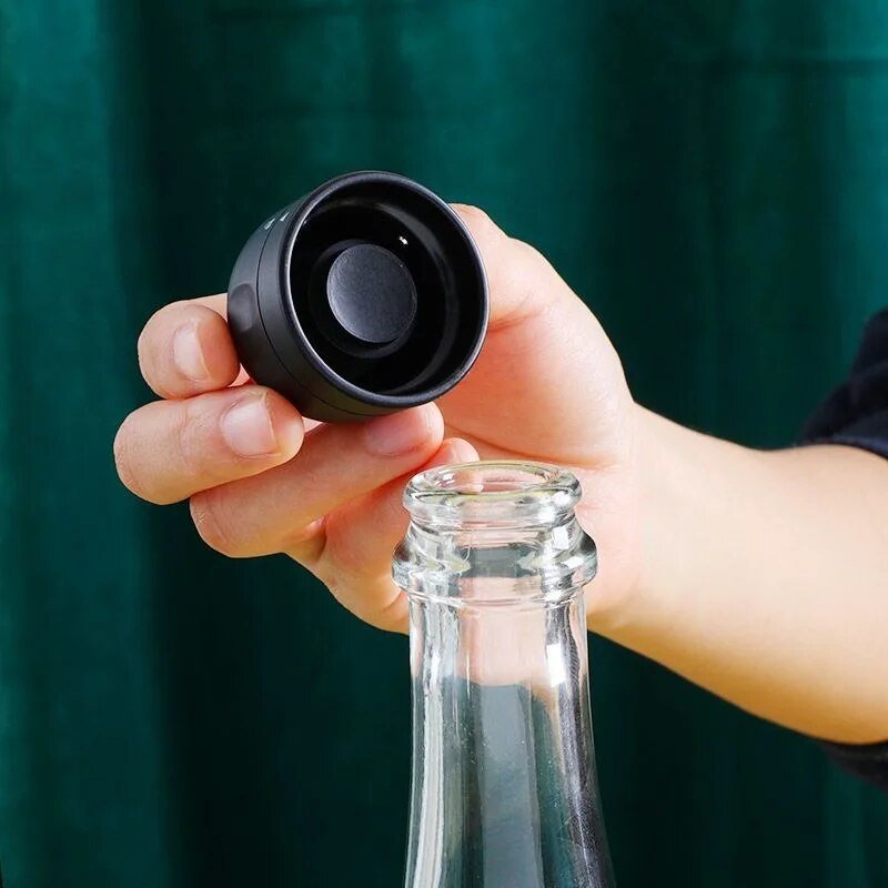 Vinocap – Vakuum-Weinverschluss gegen oxidierten Wein (3 Stück)