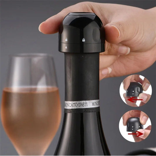 Vinocap – Vakuum-Weinverschluss gegen oxidierten Wein (3 Stück)