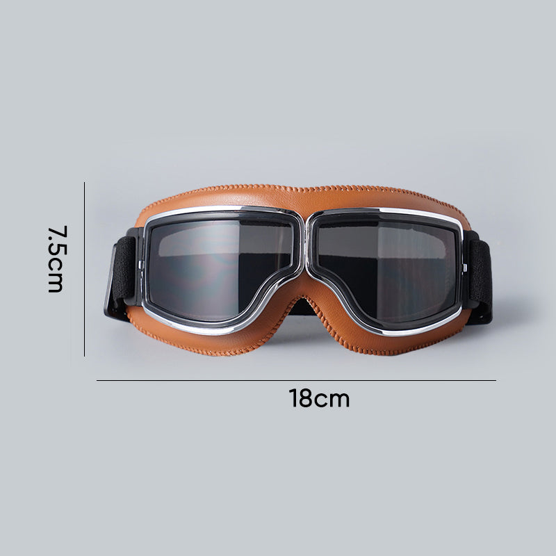 Vintage-Motorradbrille 10