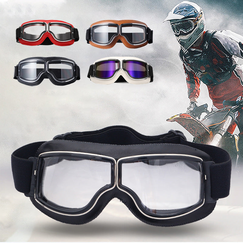 Vintage-Motorradbrille 2